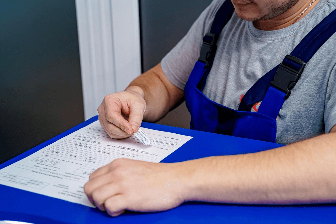 Cliente fidèle accueillie par son artisan